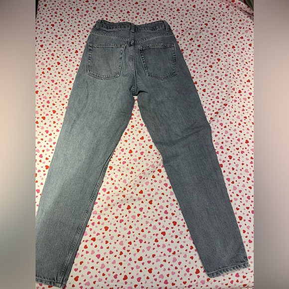 Iconic Topshop petite Moto Mom jeans size 25 length 32 👖 In light fade blue - Picture 4 of 4
